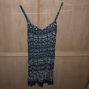 hollister romper worn 2 times.